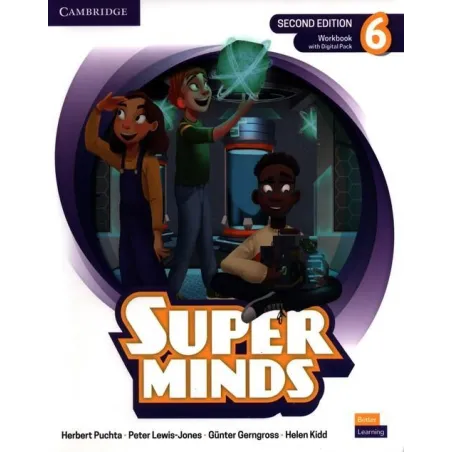 Super Minds 6 Workbook Gunter Gerngross, Herbert Puchta, Peter Lewis-Jones, Helen Kidd