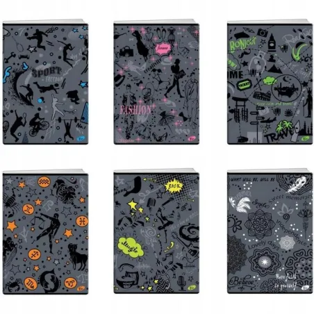 ZESZYT W KRATKĘ 60 KARTEK A5