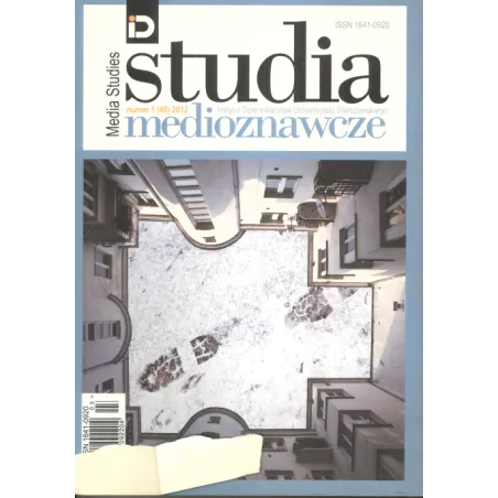 STUDIA MEDIOZNAWCZE 1 2012 - Aspra