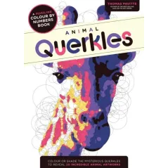 ANIMAL QUERKLES. A PUZZLING COLOUR BY NUMBERS BOOK