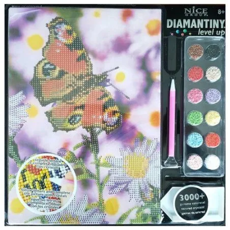 MOTYLEK. MOZAIKA DIAMENTOWA 8+