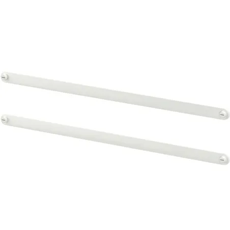 Ikea Hjalpa Szyna Do Zawieszania 55 Cm Biała 2 Szt. - Do Haczyków I Akcesoriów