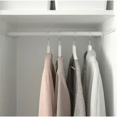 Ikea Hjalpa Szyna Do Zawieszania 55 Cm Biała 2 Szt. - Do Haczyków I Akcesoriów