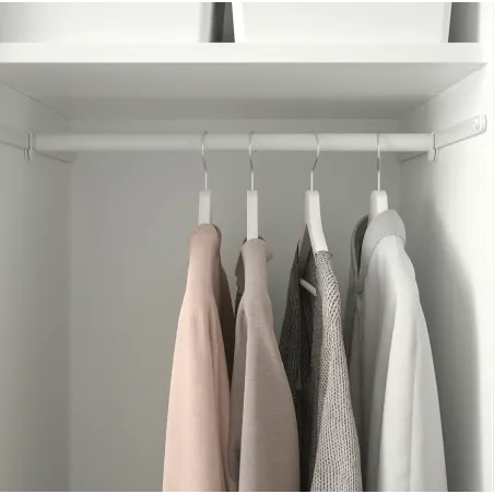 Ikea Hjalpa Szyna Do Zawieszania 55 Cm Biała 2 Szt. - Do Haczyków I Akcesoriów