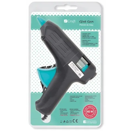 PISTOLET DO KLEJU NA GORĄCO 40 W – KLEJARKA DO DIY I RĘKODZIEŁA DPCRAFT