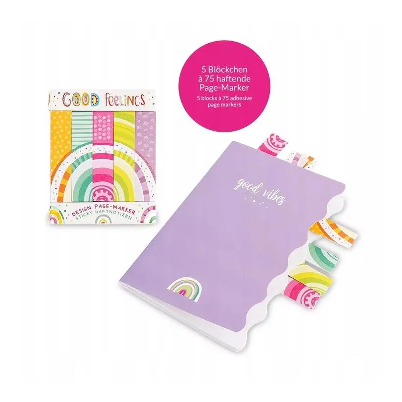 ZAKŁADKI INDEKSUJĄCE 5 KOLORÓW ORGANIZACJA DOKUMENTÓW