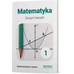 MATEMATYKA ZESZYT ĆWICZEŃ 1 SZKOŁA BRANŻOWA 1 STOPNIA
