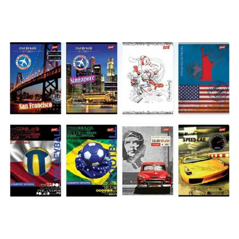 ZESZYT W LINIE Z MARGINESEM 60 KARTEK A5