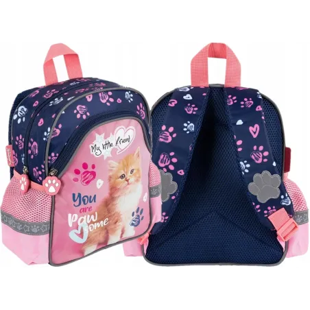 Mały Plecak Dla Przedszkolaka Wycieczkowy Rudy Kotek