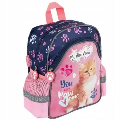 MAŁY PLECAK DLA PRZEDSZKOLAKA WYCIECZKOWY RUDY KOTEK