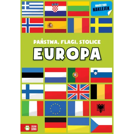 Europa. Państwa, Flagi, Stolice 6+