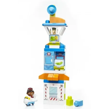 Podniebne Lotnisko Klocki Mega Bloks 36 Elementów Fisher Price 1+