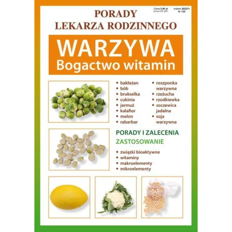 WARZYWA BOGACTWO WITAMIN PORADY LEKARZA RODZINNEGO 122 Anna Kubanowska - Literat