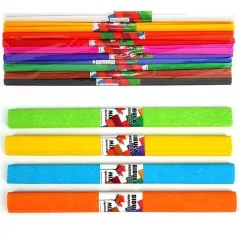 BIBUŁA MARSZCZONA 50 X 200 CM 10 KOLORÓW STARPAK SPECTRUM