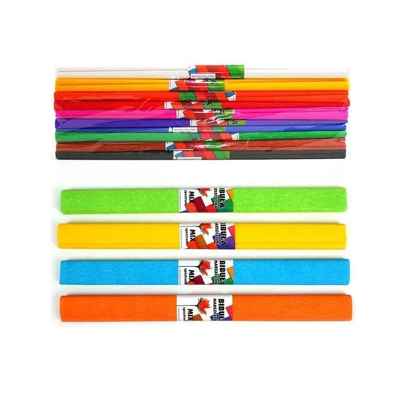 BIBUŁA MARSZCZONA 50 X 200 CM 10 KOLORÓW STARPAK SPECTRUM