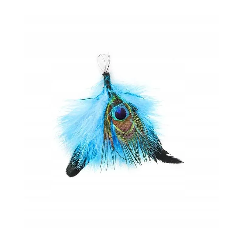 PIÓRKA DEKORACYJNE PAWIE OCZKO 14-16 CM 3 SZT AKCESORIA DO DEKORACJI