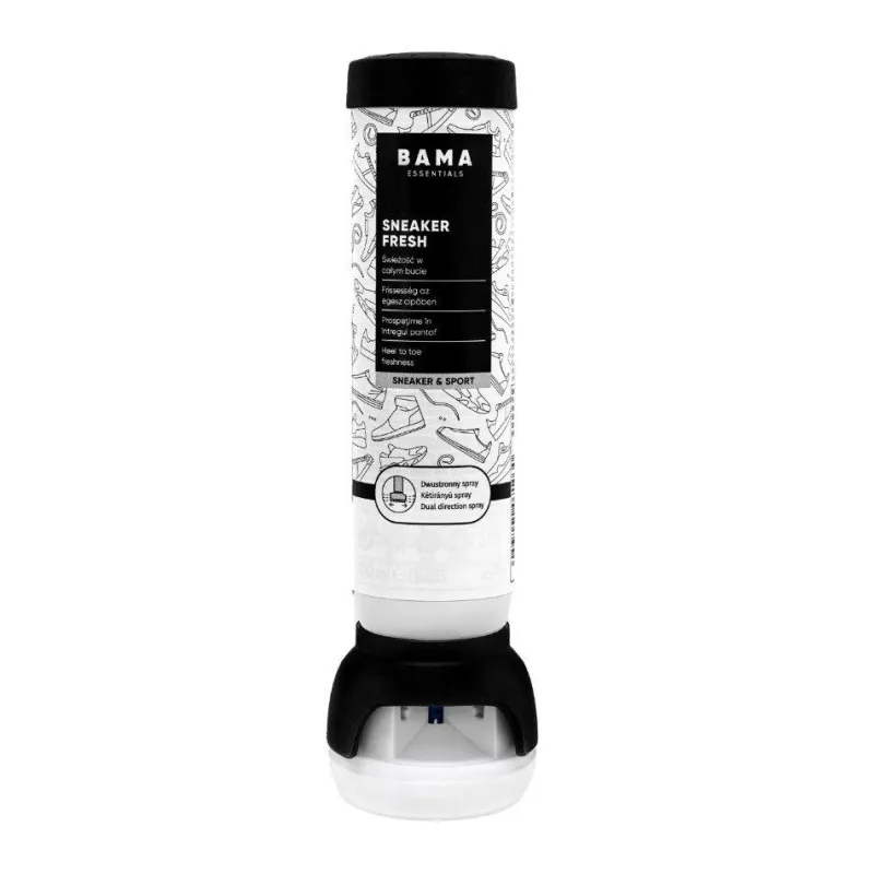 BAMA SNEAKER FRESH SPORT 100 ML - ODŚWIEŻACZ DO BUTÓW SPORTOWYCH, SPRAY