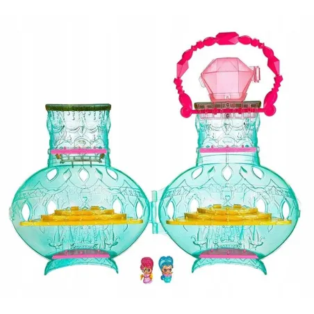 Shimmer Shine Lampa Dżinów Butelka Walizeczka Fisher Price 3+