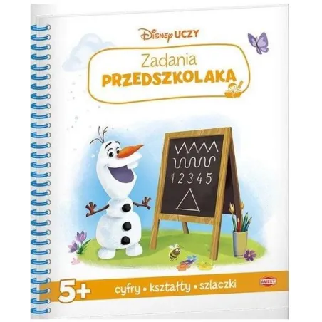 DISNEY UCZY KRAINA LODU. ZADANIA PRZEDSZKOLAKA 5+ - Ameet