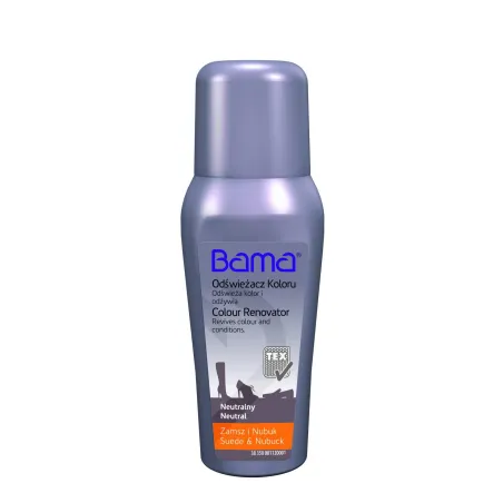 PASTA W PŁYNIE DO ZAMSZU NUBUKU WELURU BAMA 75 ML - 001 BEZBARWNY