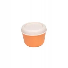 POJEMNIK NA LUNCH MILAN 0.25 L POMARAŃCZOWO-BEŻOWY ŚNIADANIÓWKA