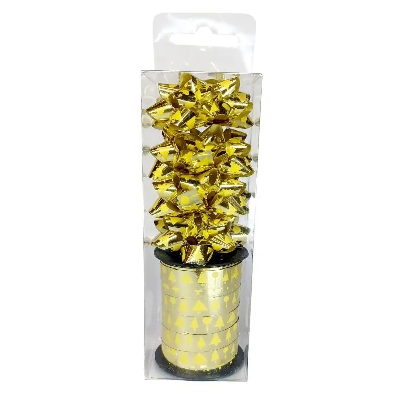 KOKARDA ROZETA NA BOŻE NARODZENIE ZŁOTA