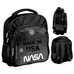 PLECAK WYCIECZKOWY NASA CZARNY DO PRZEDSZKOLA I NA ZAJĘCIA PLENEROWE PASO