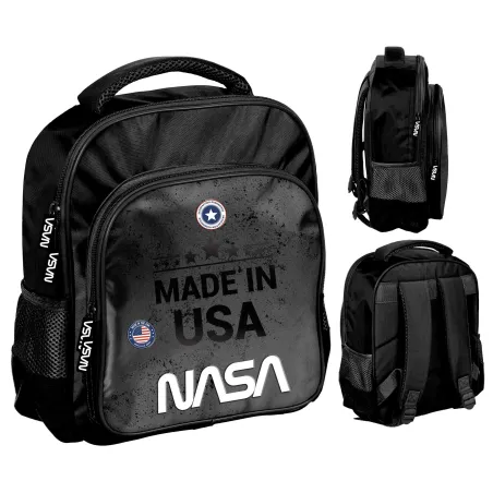 Plecak Wycieczkowy Nasa Czarny Do Przedszkola I Na Zajęcia Plenerowe Paso