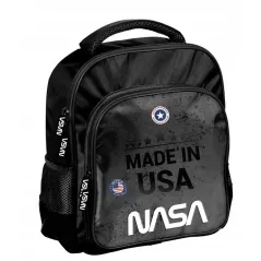 PLECAK WYCIECZKOWY NASA CZARNY DO PRZEDSZKOLA I NA ZAJĘCIA PLENEROWE PASO