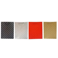 PIKOWANA TOREBKA METALIZOWANA MIX WZORÓW ELEGANCKA I PRAKTYCZNA A4