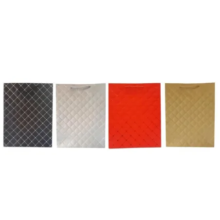 PIKOWANA TOREBKA METALIZOWANA MIX WZORÓW ELEGANCKA I PRAKTYCZNA A4