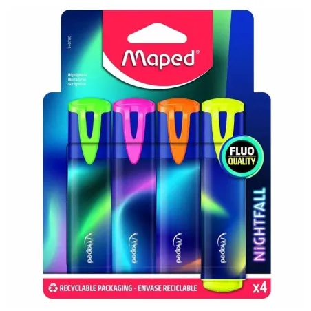 ZAKREŚLACZ NIGHTFALL MAPED 4 SZTUKI