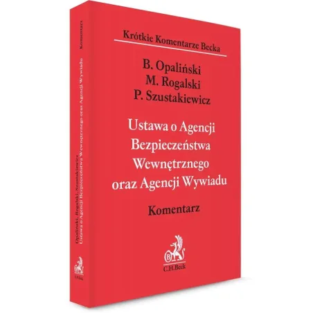 Ustawa O Agencji Bezpieczeństwa Wewnętrznego Oraz Agencji Wywiadu Komentarz