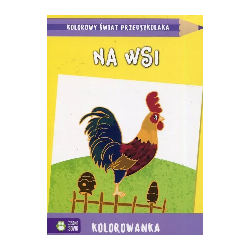 NA WSI KOLOROWY ŚWIAT PRZEDSZKOLAKA 4+ - Zielona Sowa
