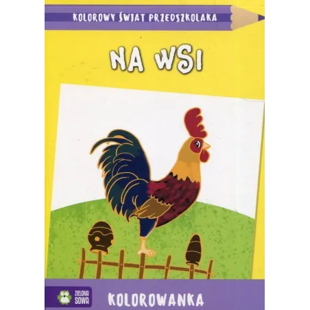 NA WSI KOLOROWY ŚWIAT PRZEDSZKOLAKA 4+ - Zielona Sowa