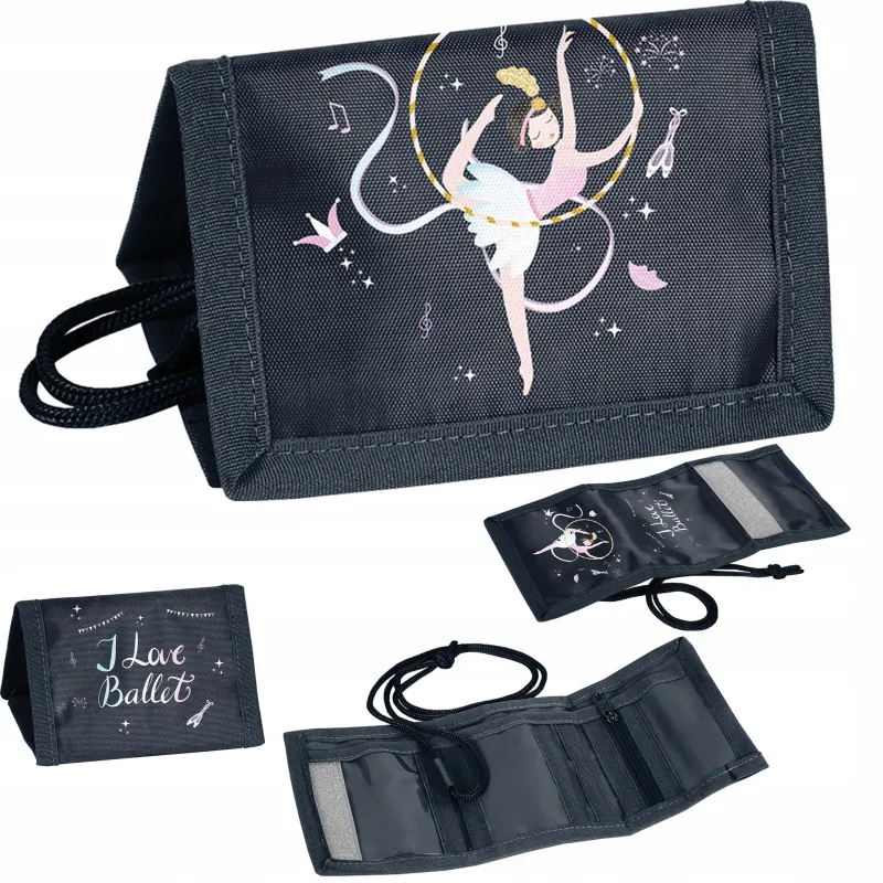 PORTFEL KLASYCZNY BALLERINA DLA DZIECI PASO