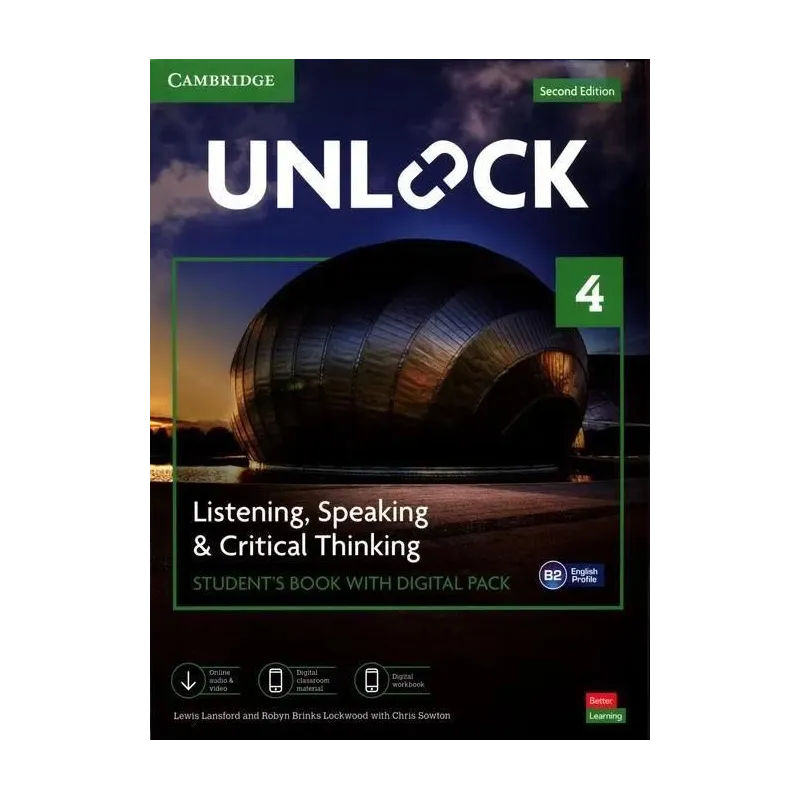 Unlock 4 Listening Speaking  Critical Thinking Students Book with Digital Pack
