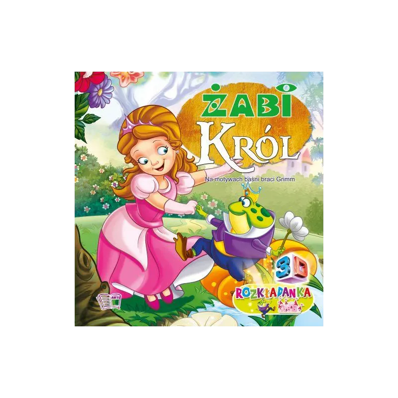 ŻABI KRÓL ROZKŁADANKI 3D - Arti