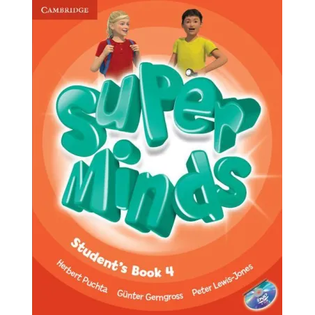 SUPER MINDS 4 STUDENTS BOOK + DVD Herbert Puchta, Peter Lewis-Jones - Cambridge University Press