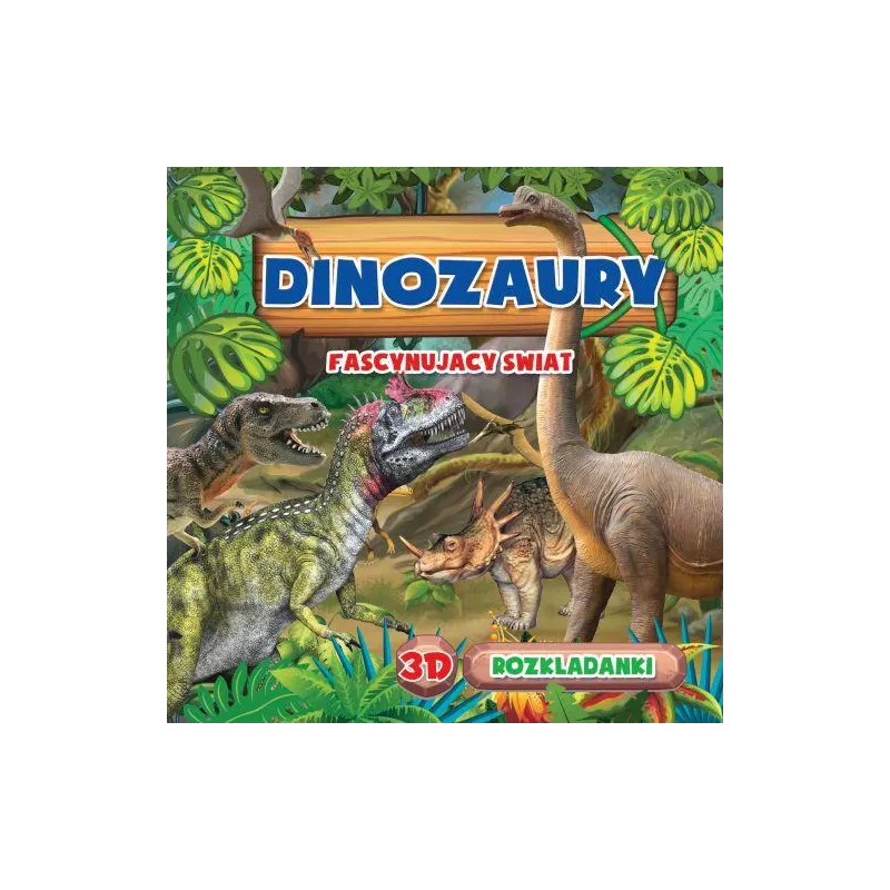 DINOZAURY ROZKŁADANKI 3D