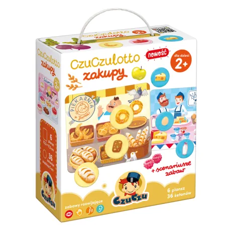 CZUCZU LOTTO ZAKUPY GRA EDUKACYJNA 2+