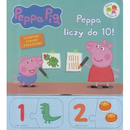 ŚWINKA PEPPA PEPPA LICZY DO 10 3+ - Media Service Zawada