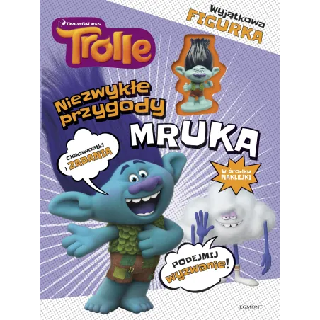 TROLLE NIEZWYKŁE PRZYGODY + FIGURKA Adrianna Zabrzewska - Egmont