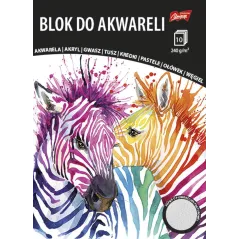 BLOK DO AKWARELI A4 10 KARTEK - St. Majewski