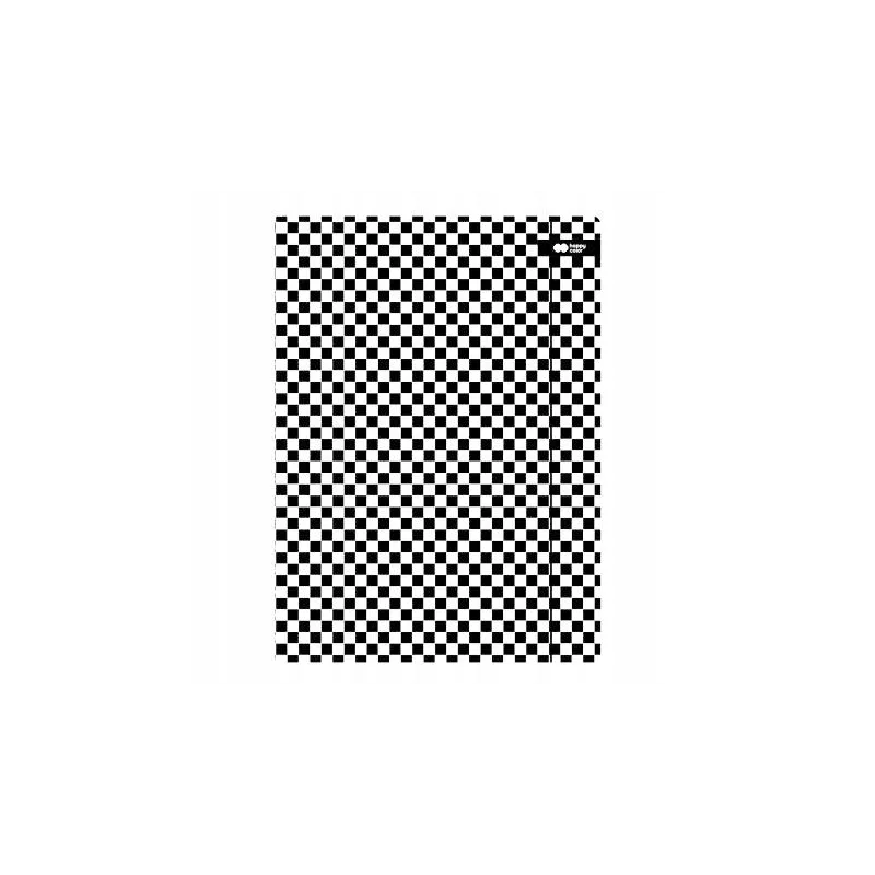 TECZKA Z GUMKĄ A4 SKATE SZACHOWNICA NA DOKUMENTY I PRACE SZKOLNE + HAPPY COLOR