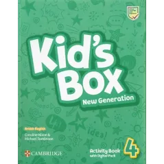 KIDS BOX NEW GENERATION 4 ACTIVITY BOOK WITH DIGITAL PACK Caroline Nixon, Michael Tomlinson