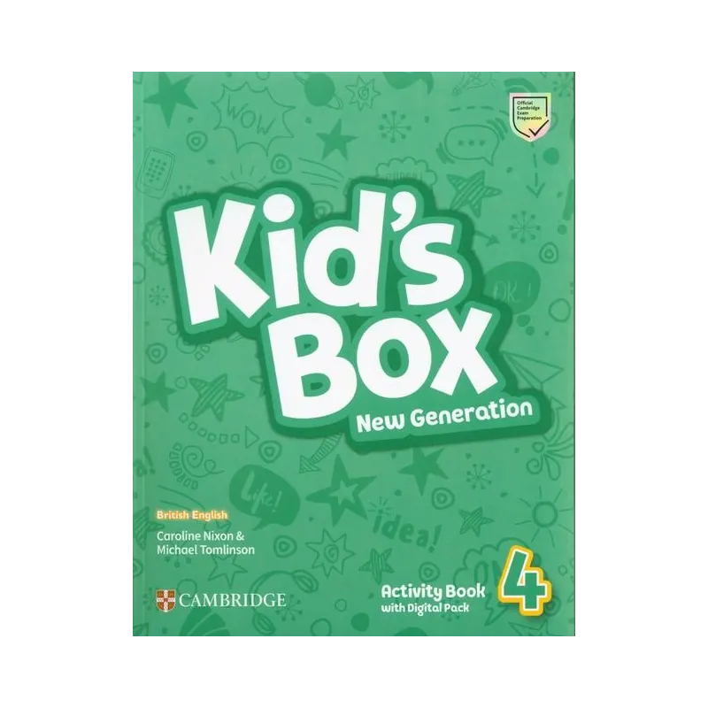KIDS BOX NEW GENERATION 4 ACTIVITY BOOK WITH DIGITAL PACK Caroline Nixon, Michael Tomlinson