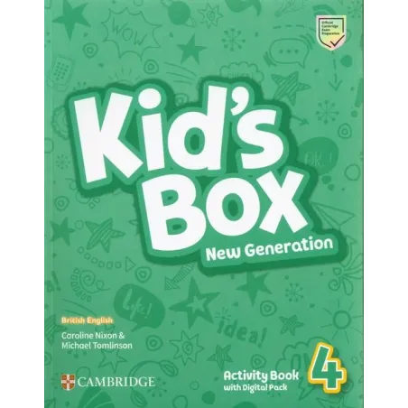 Kids Box New Generation 4 Activity Book With Digital Pack