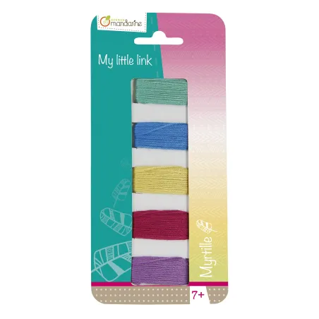 Bransoletka Sznurkowa Do Samodzielnego Wykonania Avenue Mandarine 7+