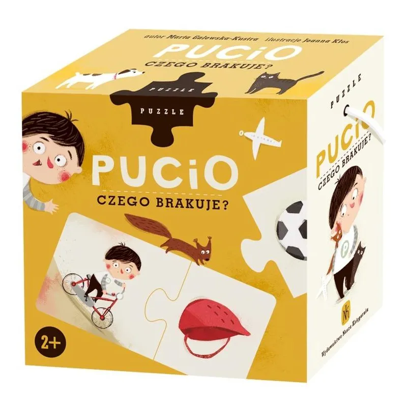 PUCIO CZEGO BRAKUJE? PUZZLE 20 ELEMENTÓW 2+
